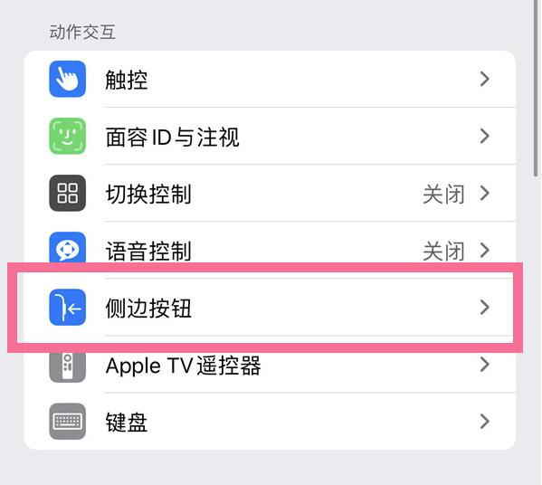 沈阳苹果14维修店分享iPhone14 Plus侧键双击下载功能关闭方法 