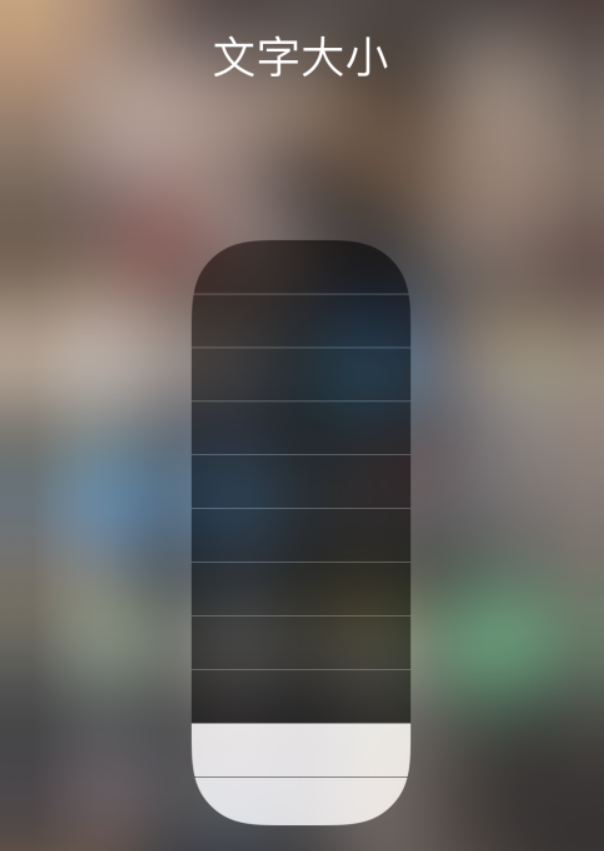 沈阳苹果手机维修分享小技巧：在 iPhone 控制中心快速调节字体大小 